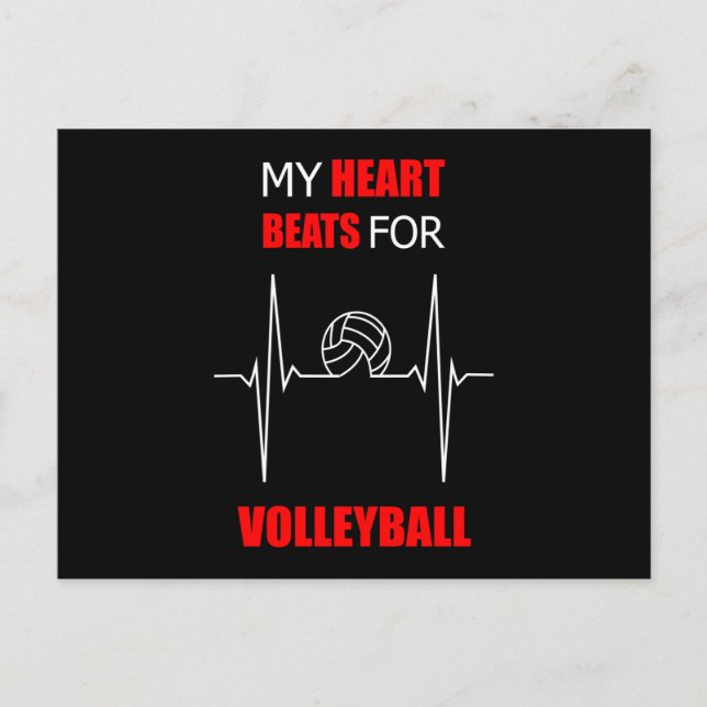 Volleyball Team Volleyball Player Beach Gift Idea Postcard (Front)