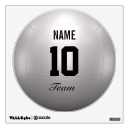 Volleyball Team Wall Decal