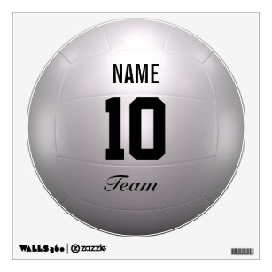 Volleyball Team Wall Decal