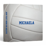 Volleyball Texture Personalized 3 Ring Binder Volleyball Texture Personalized 3 Ring Binder