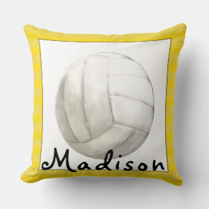 Volleyball Throw Pillow