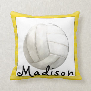 Volleyball Throw Pillow