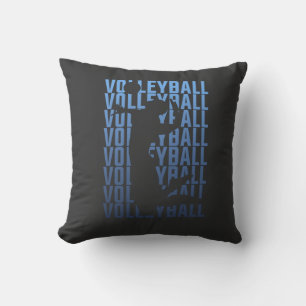 Volleyball Throw Pillow