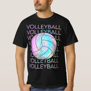 Volleyball Tie Dye Look  T-Shirt