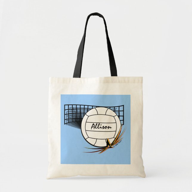 Volleyball Tote Bag (Front)