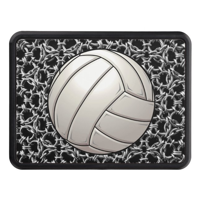 Volleyball Trailer Hitch Cover (Front)