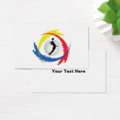 Volleyball Tricolor Emblem (Female) (Desk)