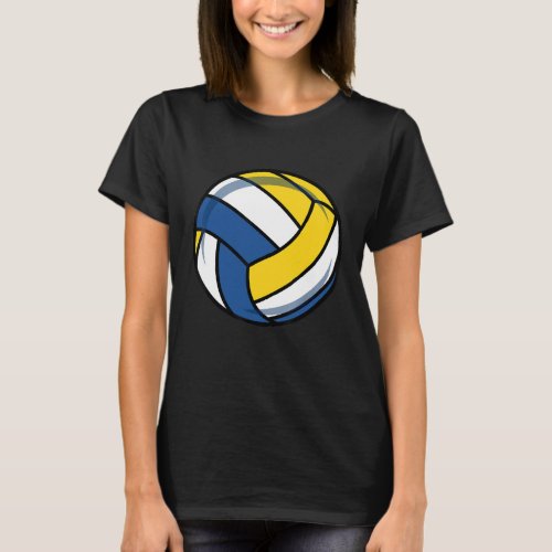 Volleyball  Vball Game Player  Men Women Teens Kid T_Shirt