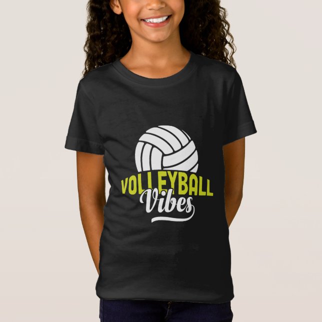 Volleyball Vibes T-Shirt (Front)