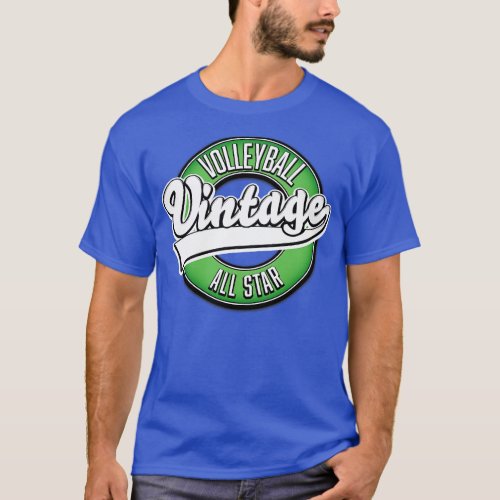 Volleyball vintage All Star T_Shirt