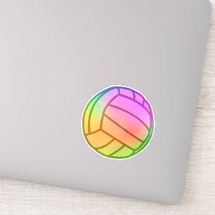 Volleyball Vinyl Sticker