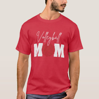 Volleyball Volleyball Game Mom Mother Mama family T-Shirt