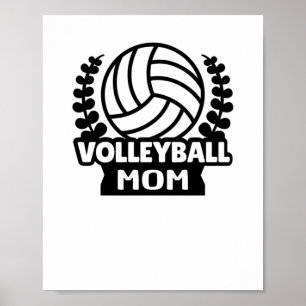 Volleyball - Volleyball Mom Poster