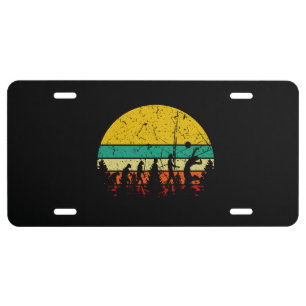 Volleyball - Volleyball Player Evolution License Plate