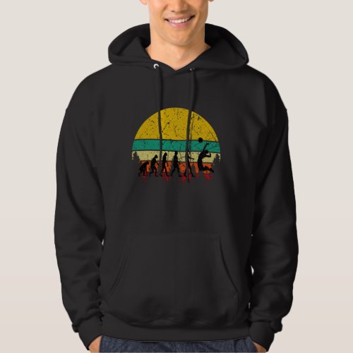 Volleyball Volleyball_Player Retro Hoodie