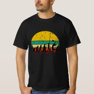 Volleyball Volleyball-Player Retro T-Shirt