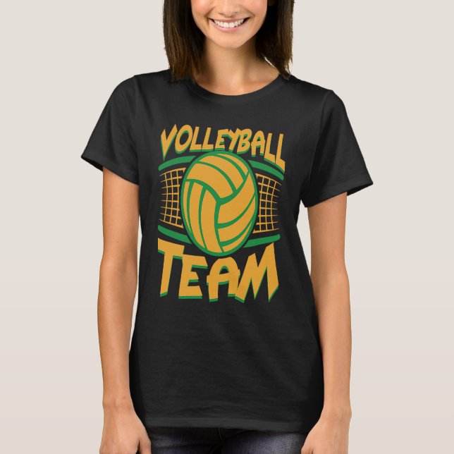 Volleyball  Volleyball Team T-Shirt (Front)