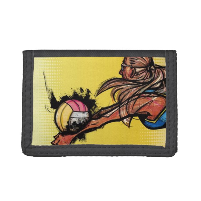 Volleyball Wallet (Front)