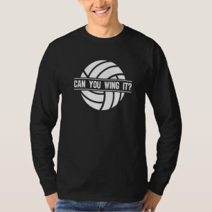 Volleyball Wing Spiker Team Player Coach T-Shirt