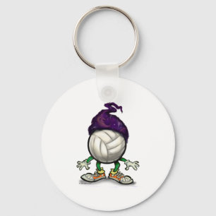 Volleyball Wizard Keychain
