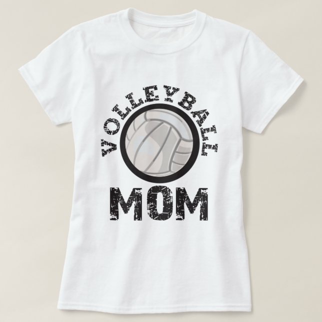 VolleyballMOM T-Shirt (Design Front)