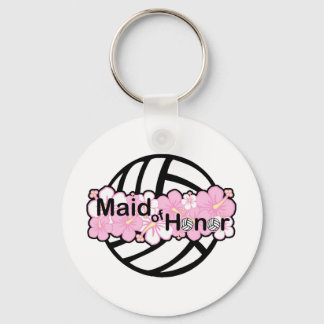 VolleyBride Maid of Honor Keychain