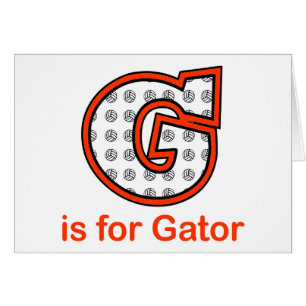 VolleyChick G is for Gator Cards