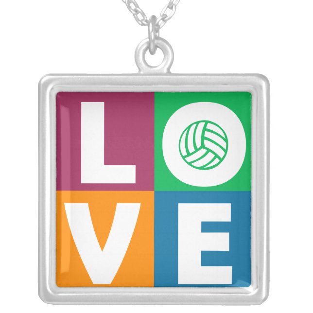 VolleyChick Love Necklace (Front)