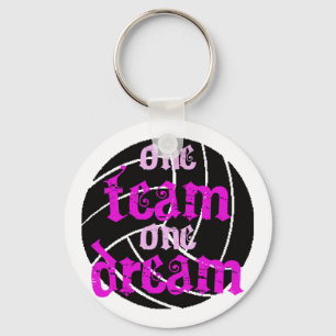 VolleyChick One Keychain