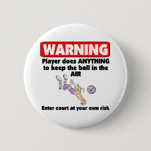 VolleyChick Warning Button
