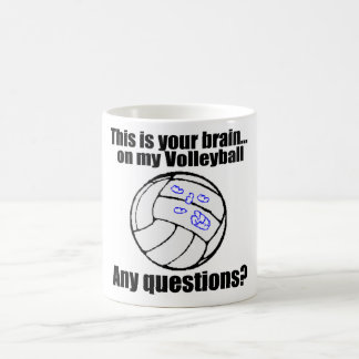 VolleyChick's Brain Coffee Mug