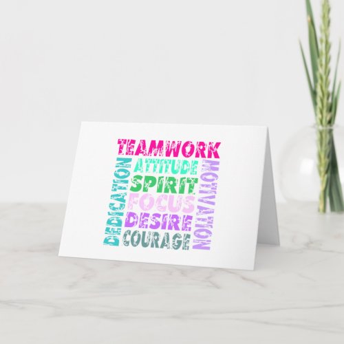 VolleyChicks Teamwork Holiday Card
