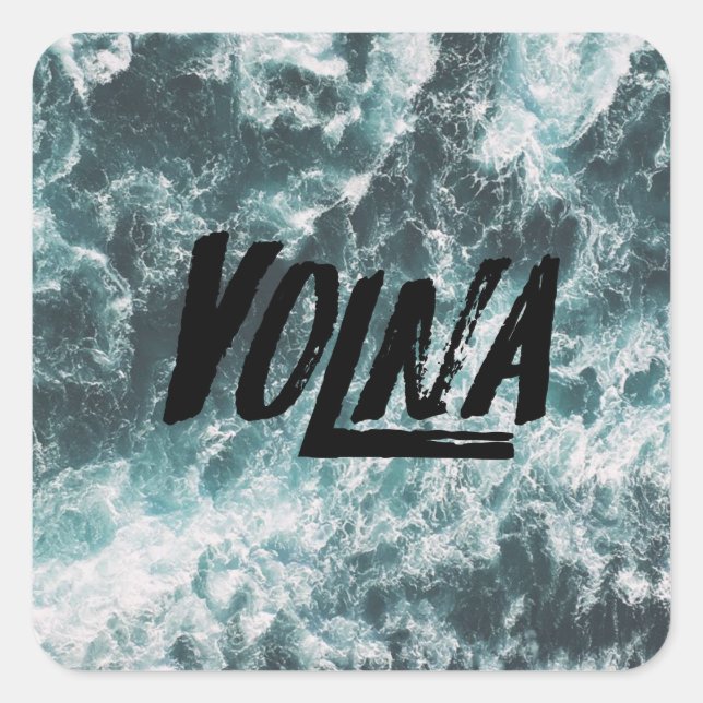 Volna waves stickers (Front)