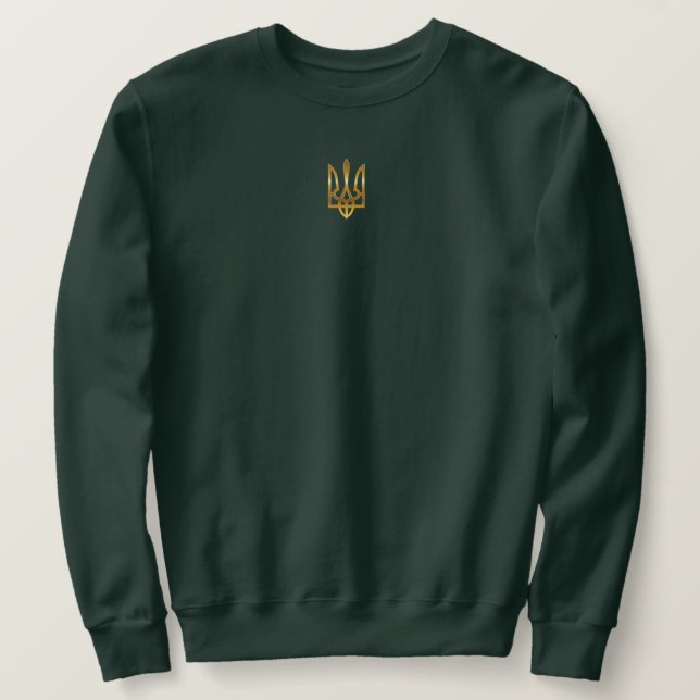 Volodymyr Oleksandrovych Zelenskyy Ukraine Warrior Sweatshirt (Design Front)