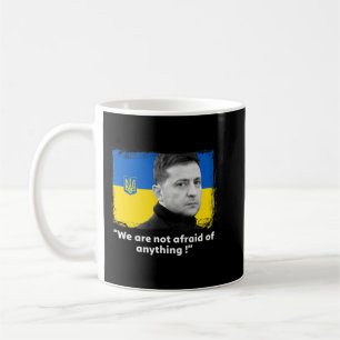 Volodymyr Zelensky I Stand With Ukraine Peace Love Coffee Mug