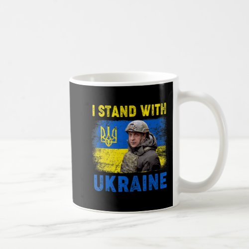 Volodymyr Zelensky I Stand With Ukraine Ukrainian  Coffee Mug