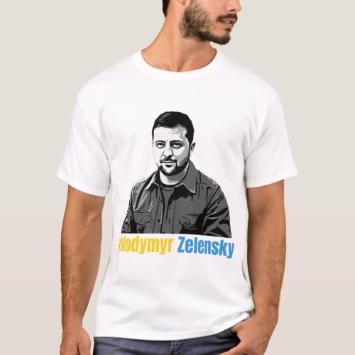 Volodymyr Zelensky  Volodymyr Zelinsky  Ukraine    T_Shirt