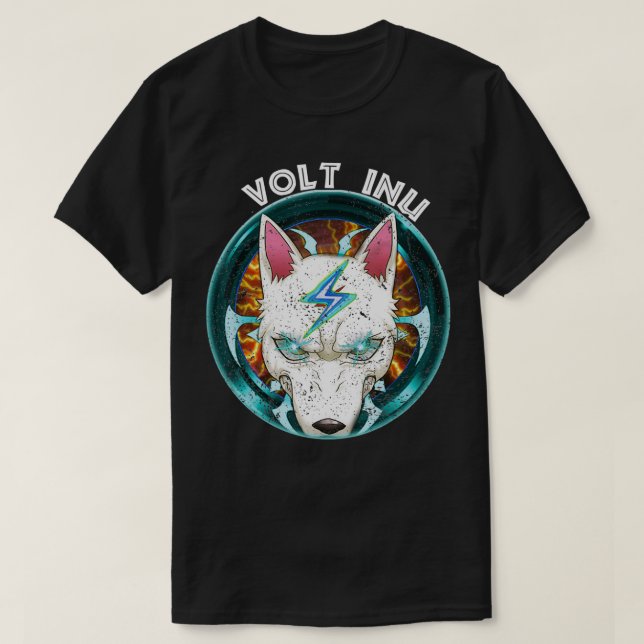 Volt inu Crypto Token Cryptocurrency Wallet Volt i T-Shirt (Design Front)
