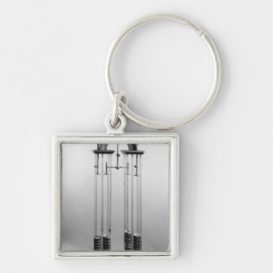 Voltaic pile made for Jacques Alexandre Charles Keychain