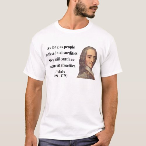 Voltaire Quote 2b T_Shirt
