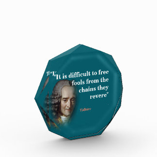 Voltaire Quote On Fools Photo Block