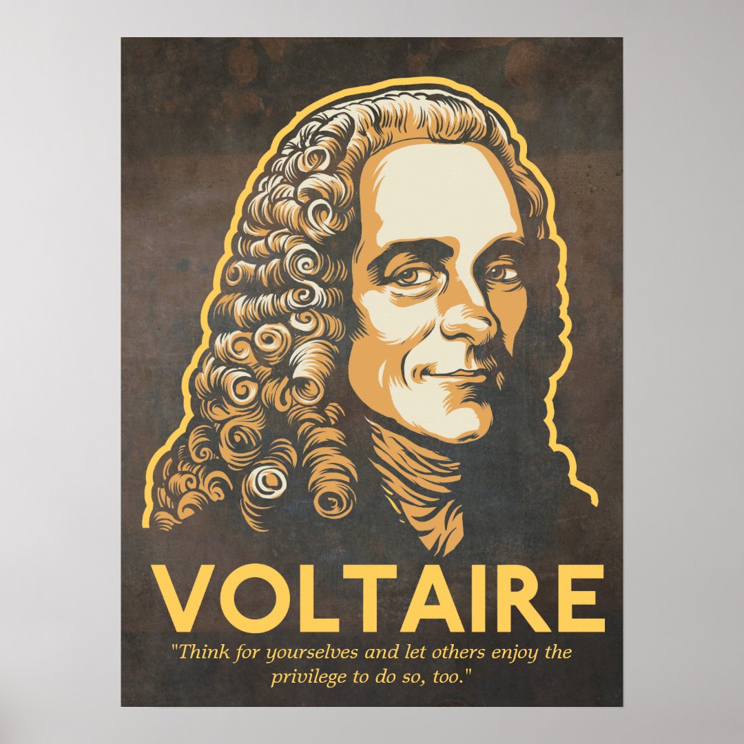 Voltaire Quote Print | Zazzle