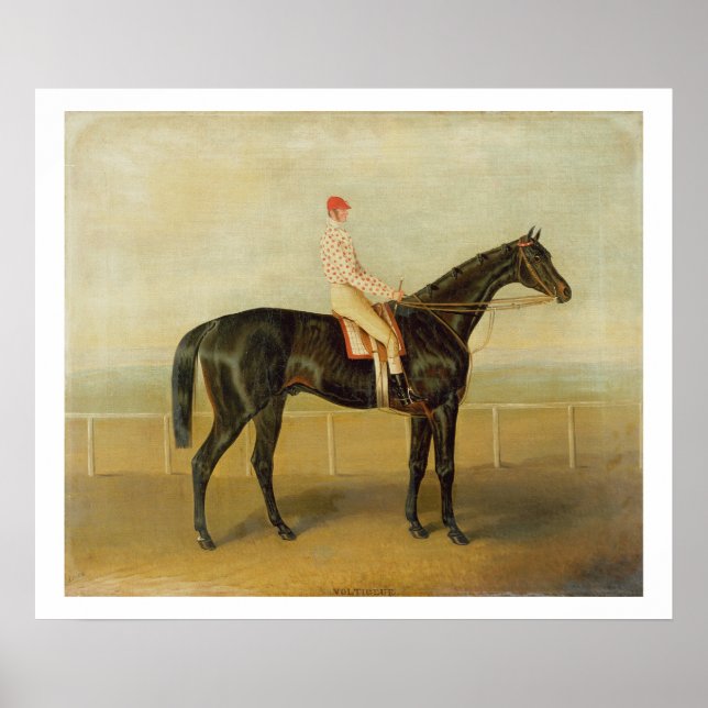 Voltigeur, with Job Marson up Poster (Front)