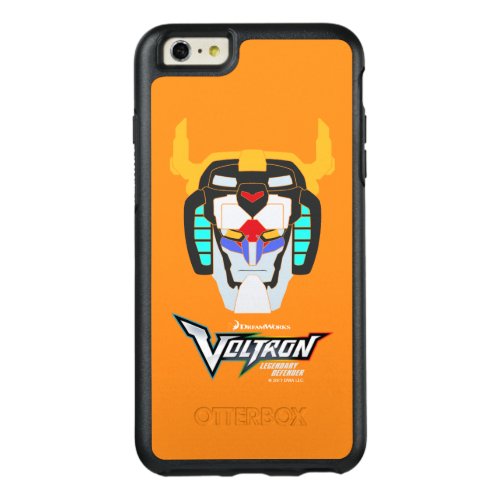 Voltron  Colored Voltron Head Graphic OtterBox iPhone 66s Plus Case