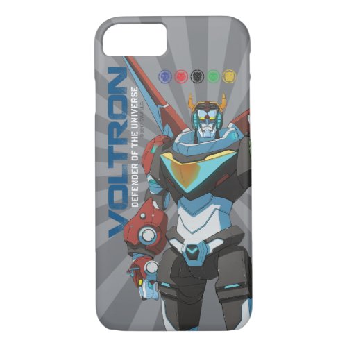 Voltron  Defender of the Universe iPhone 87 Case