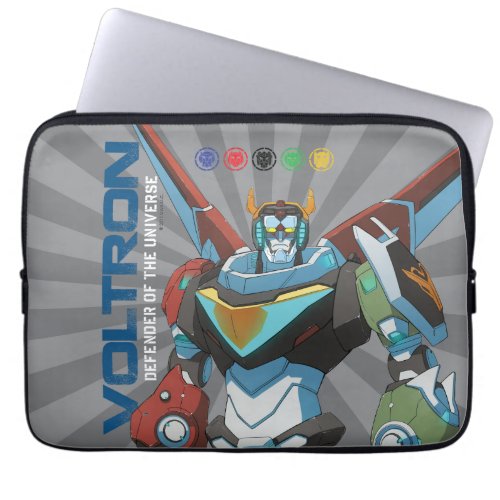 Voltron  Defender of the Universe Laptop Sleeve