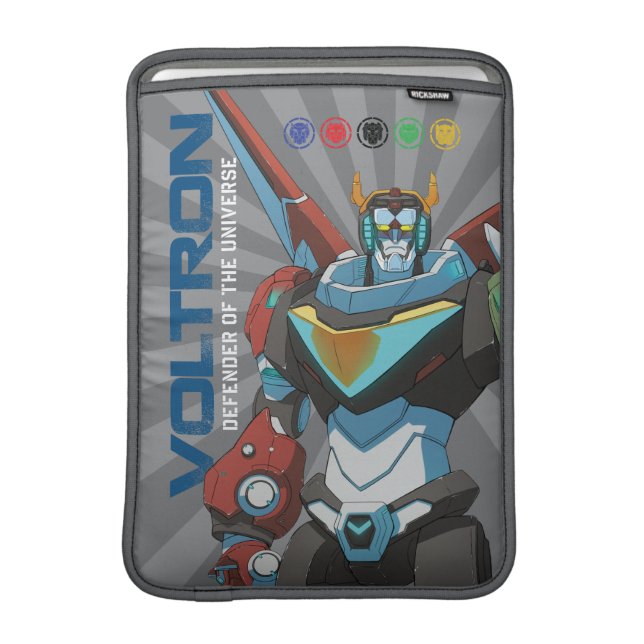 Voltron | Defender of the Universe MacBook Air Sleeve (Front Device)