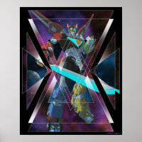 Voltron | Intergalactic Voltron Graphic Poster