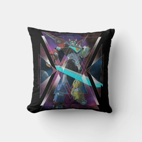 Voltron  Intergalactic Voltron Graphic Throw Pillow