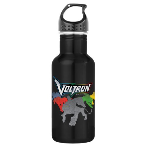 Voltron  Lions Charging Stainless Steel Water Bottle